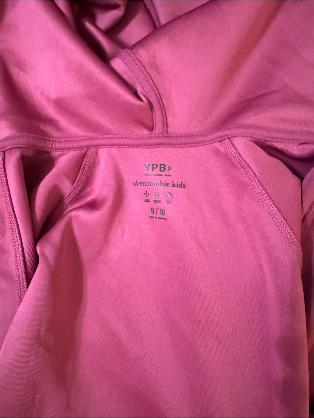 abercrombie kids Berry Pink Full-Zip Hoodie - Picture 2 of 5
